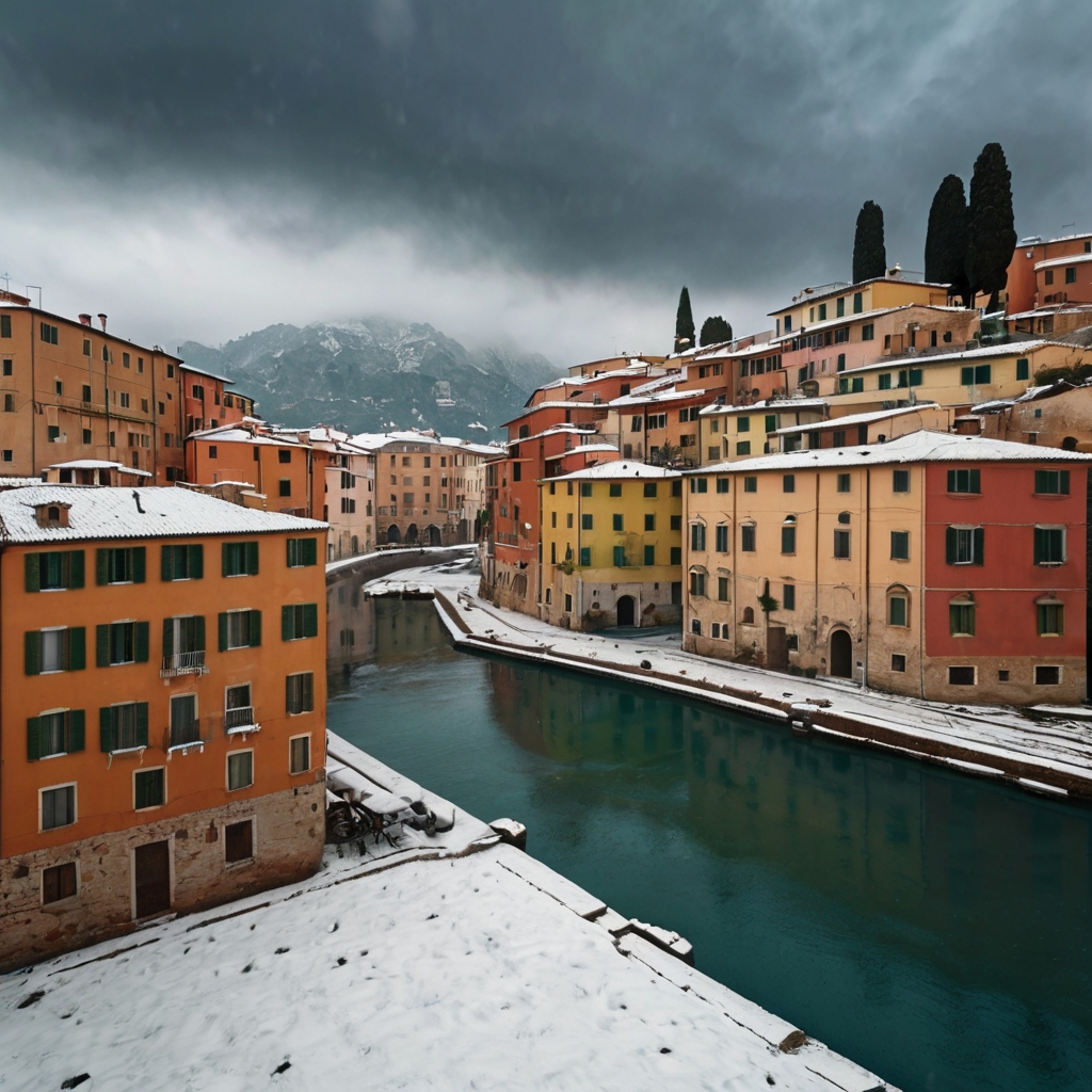 weather in italy in january